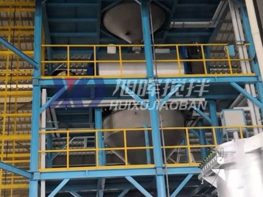 粉體混合案例展示/臥式螺帶混合機